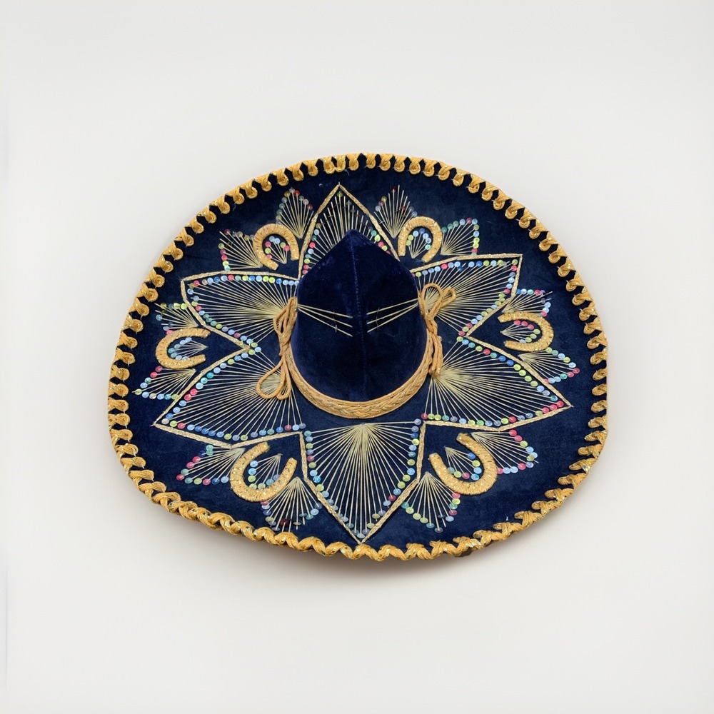 Vintage Salazar Yepez Mexican Mariachi Hat Mexican Hat Trendy Hat Traditional